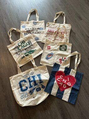 NEW 4 Alice & Wonder Canvas Bags
